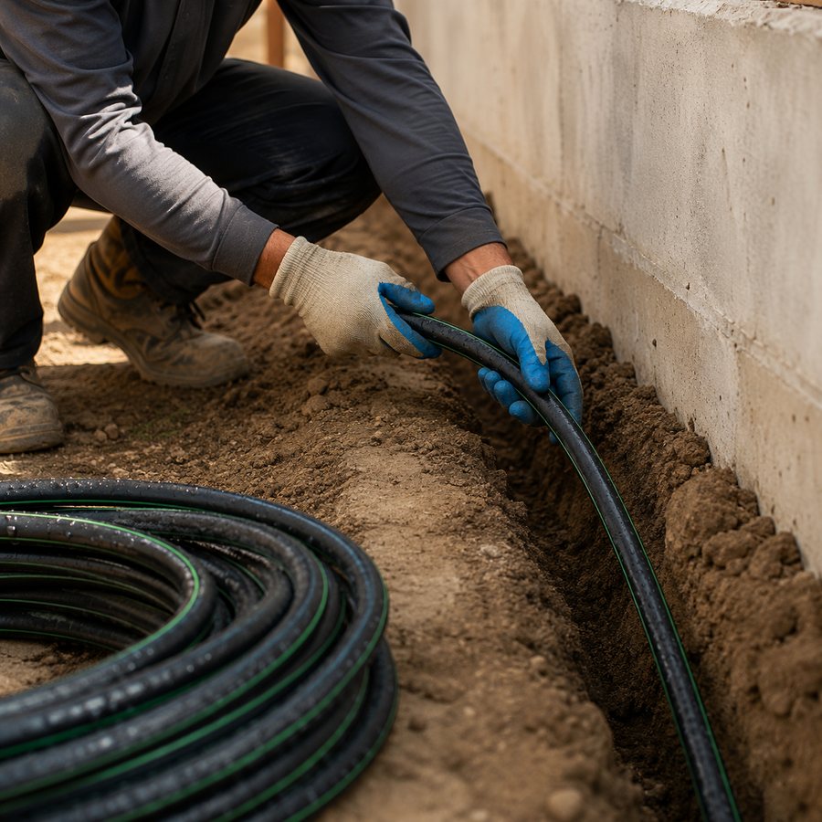 Anti-termite piping reticulation system installation in Surat